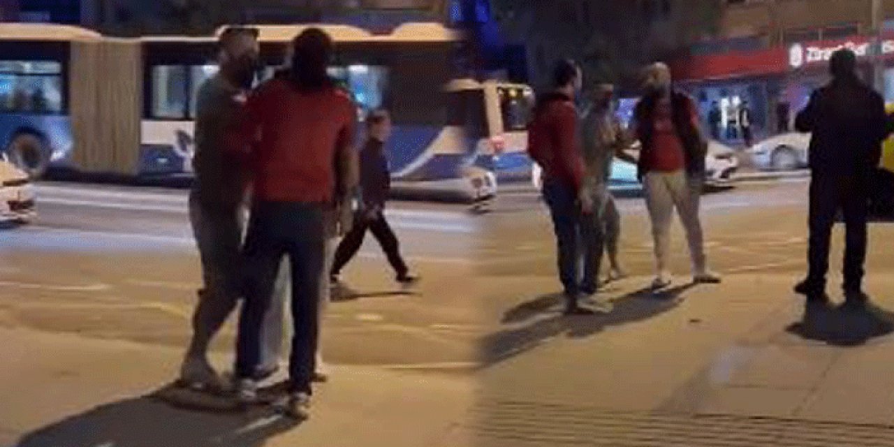 Ankara'da taksideki müşteriyle tartıştı: Oğlum bak git
