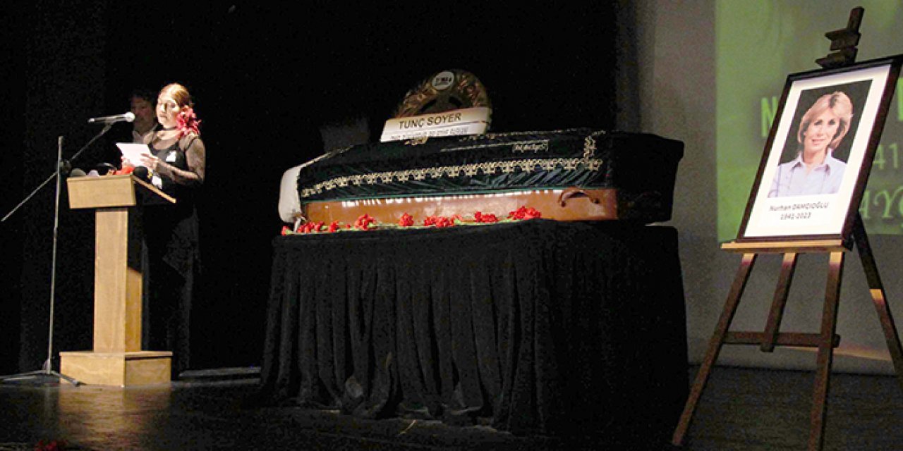 Nurhan Damcıoğlu son yolculuğuna tören ile uğurlandı