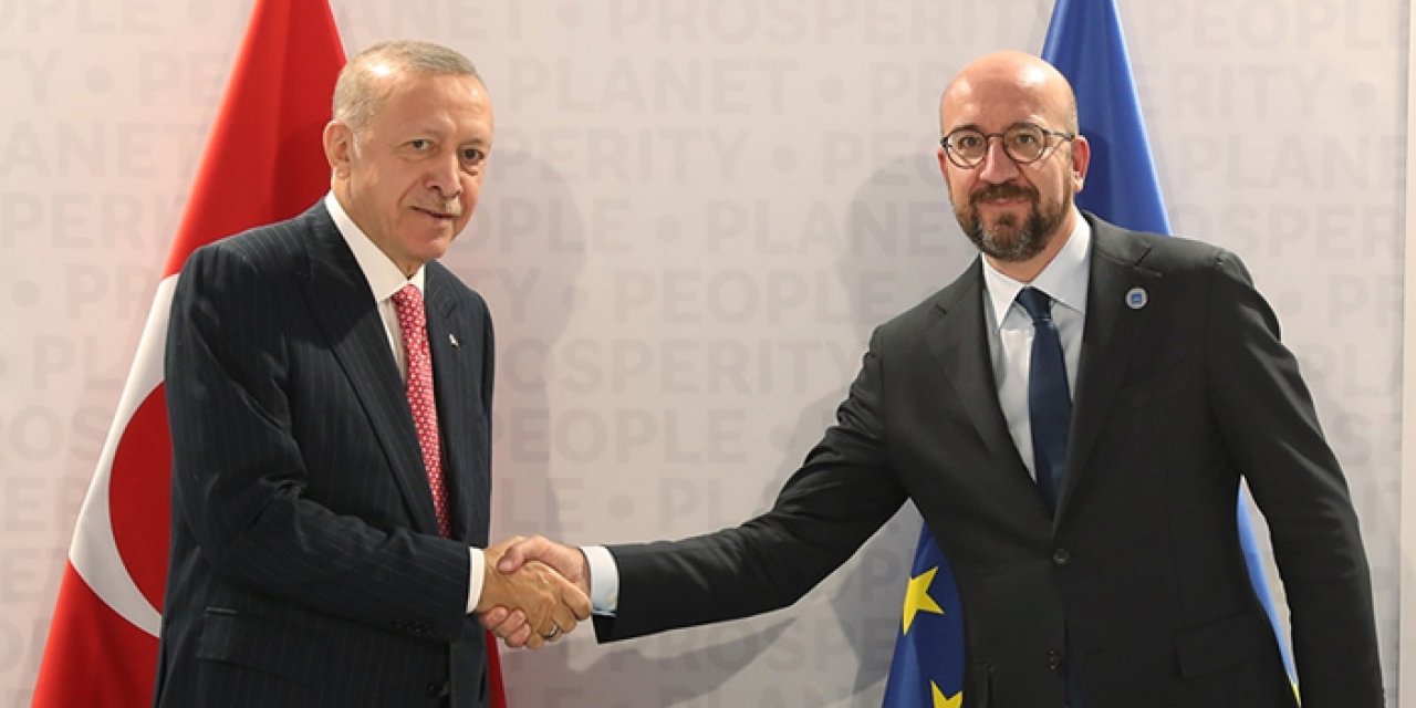 Erdoğan Avrupa Birliği Konseyi Başkanı ile görüştü