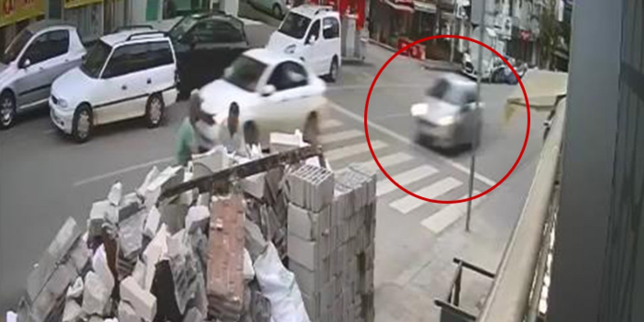 Ankara'da aşırı hız yapan sürücü işçilere çarptı! Arkasına bile bakmadan kaçtı