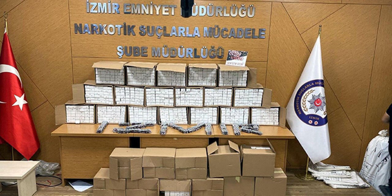 Durdurulan minibüste 179 bin 620 sentetik hap ele geçirildi