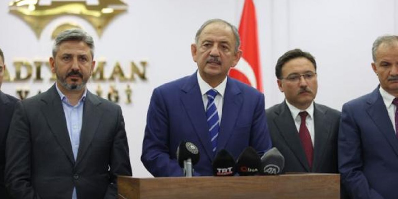 Bakan Özhaseki: Bu 100 yılın afeti değil 1000 yılın afeti