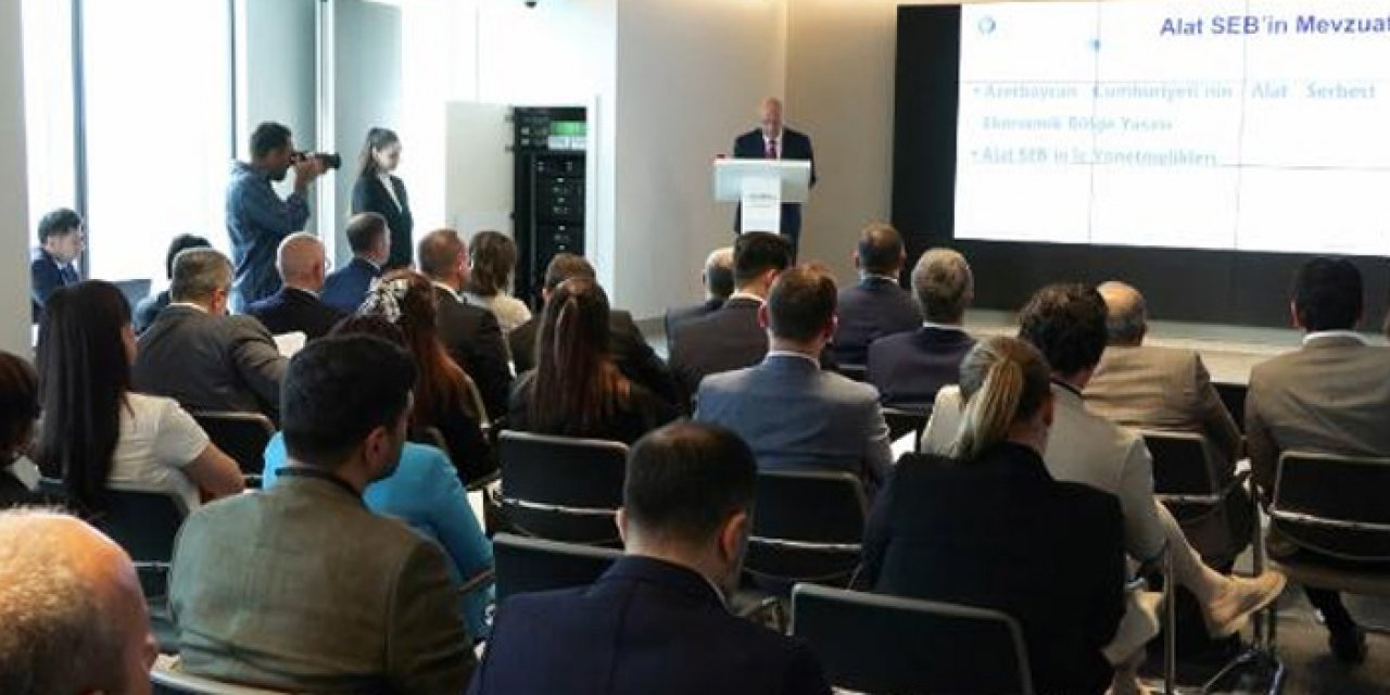 Azerbaycan'da kurulan Alat Serbest Ekonomik Bölgesi tanıtıldı