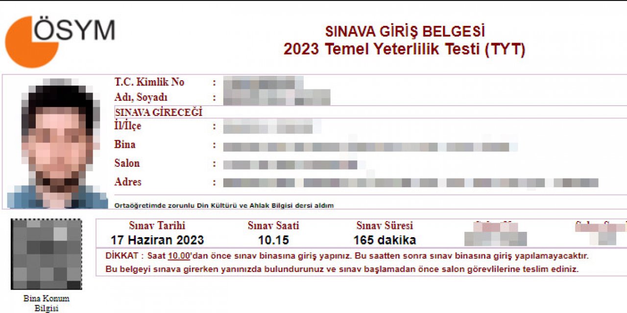 Günlerdir bekleniyordu: Üniversite sınav yerleri açıklandı!