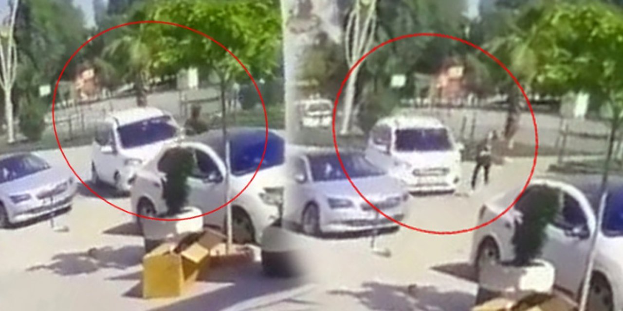 Koşarak karşıya geçmeye çalışırken araba çarptı