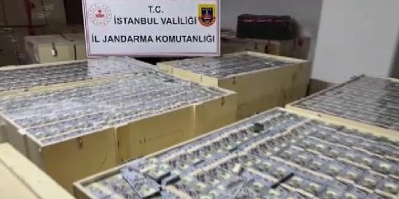 Jandarma sahte 1 milyar dolar ele geçirdi