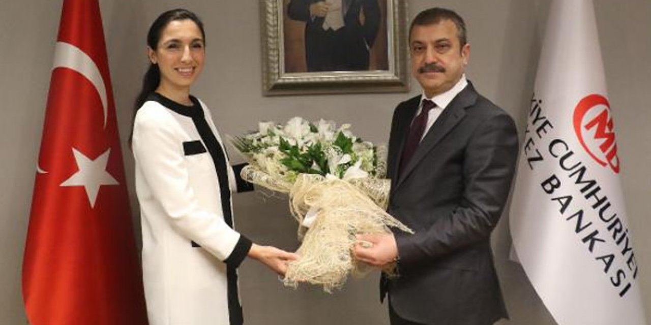 TCMB yeni başkanı Hafize Gaye Erkan görevi devraldı