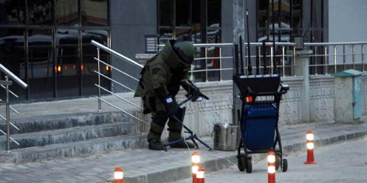 Tokat'ta şüpheli kazan fünye ile patlatıldı