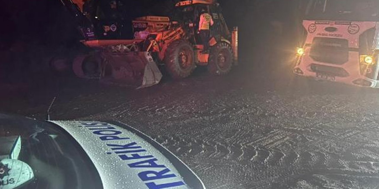 Ankara Kırıkkale yolu kısmen açıldı