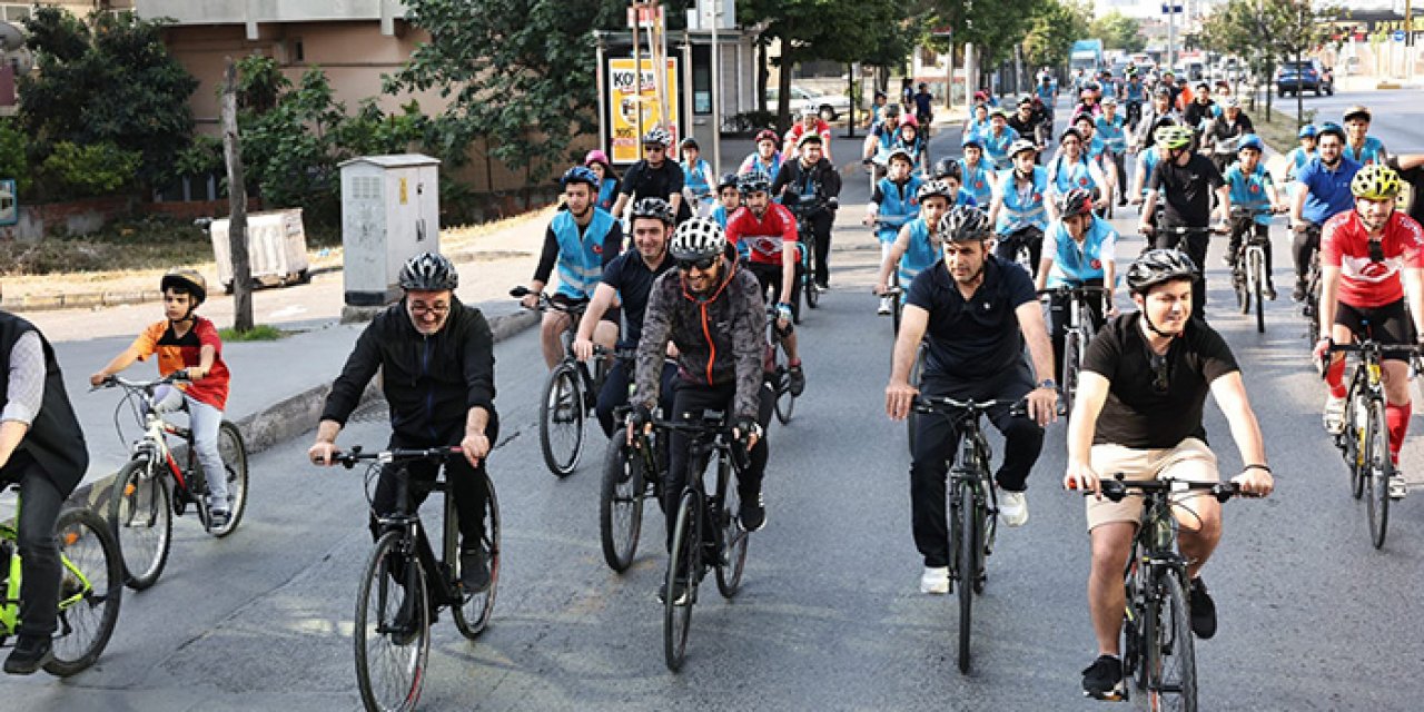 Doğa için pedal çevirdiler