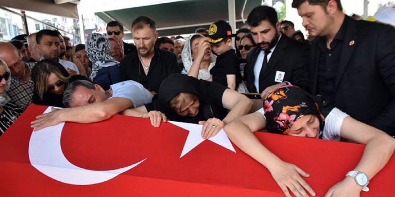 Şehit polis gözyaşlarıyla defnedildi