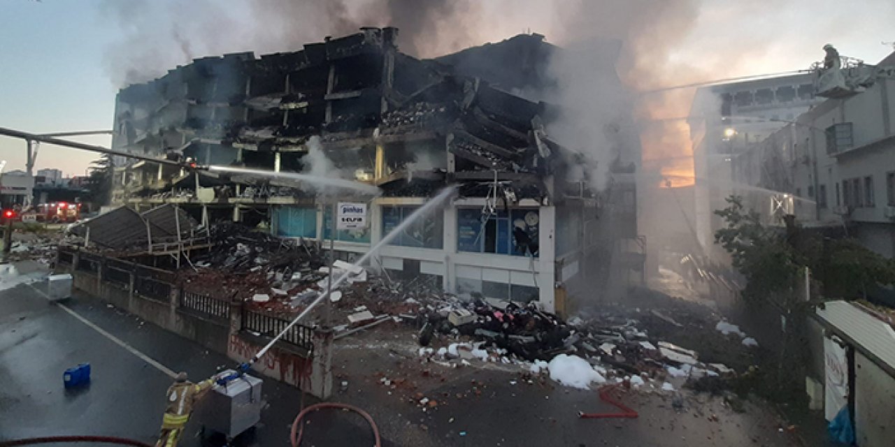 Başakşehir'deki fabrika yangını 2 gündür sürüyor: Söndürme çalışmaları devam ediyor