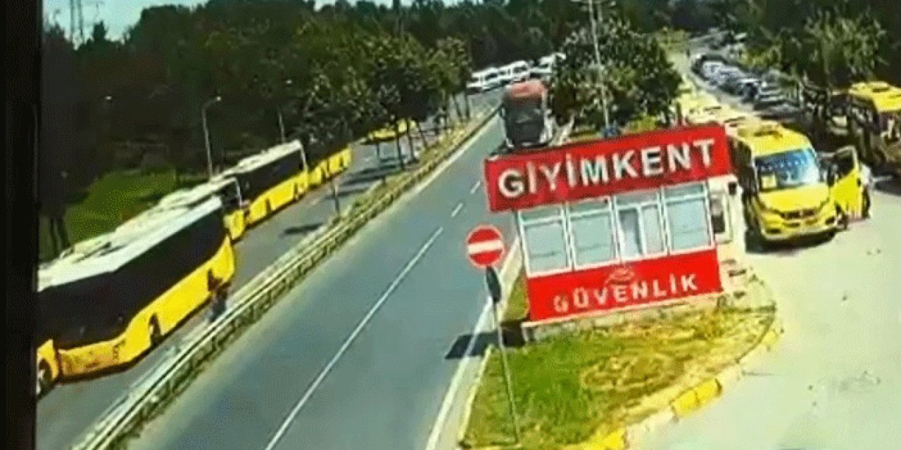 Belediye otobüsünü çaldı: Gezdikten sonra park etti