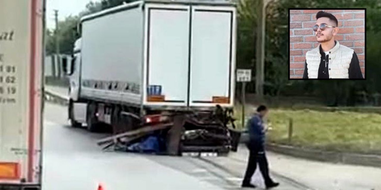 TIR’a arkadan çarpan sürücü yaşamını yitirdi