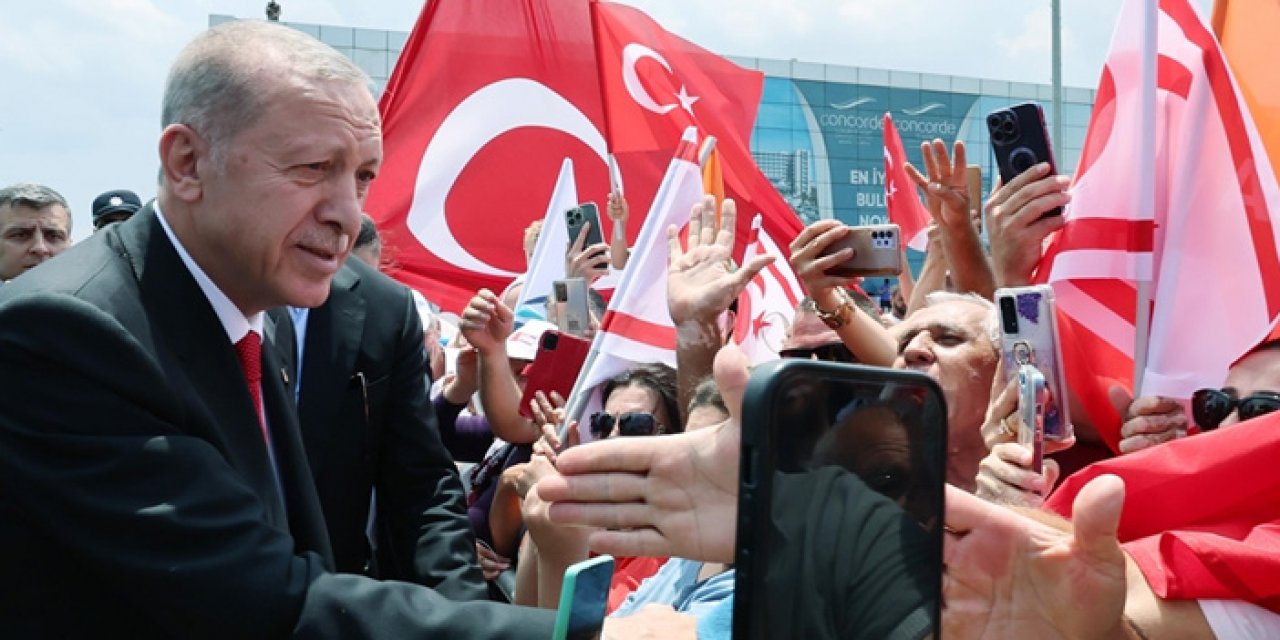 Cumhurbaşkanı Erdoğan KKTC'yi ziyaret etti