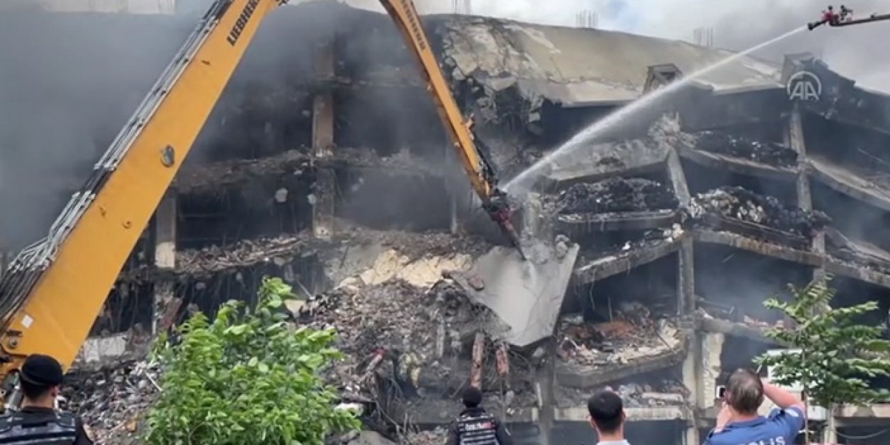 Yangın söndürme çalışmaları 54 saattir sürüyor