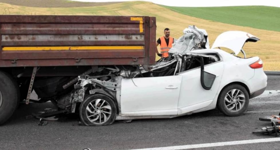 Kaman Bala yolunda feci kaza: Polis Memuru yaşamını yitirdi