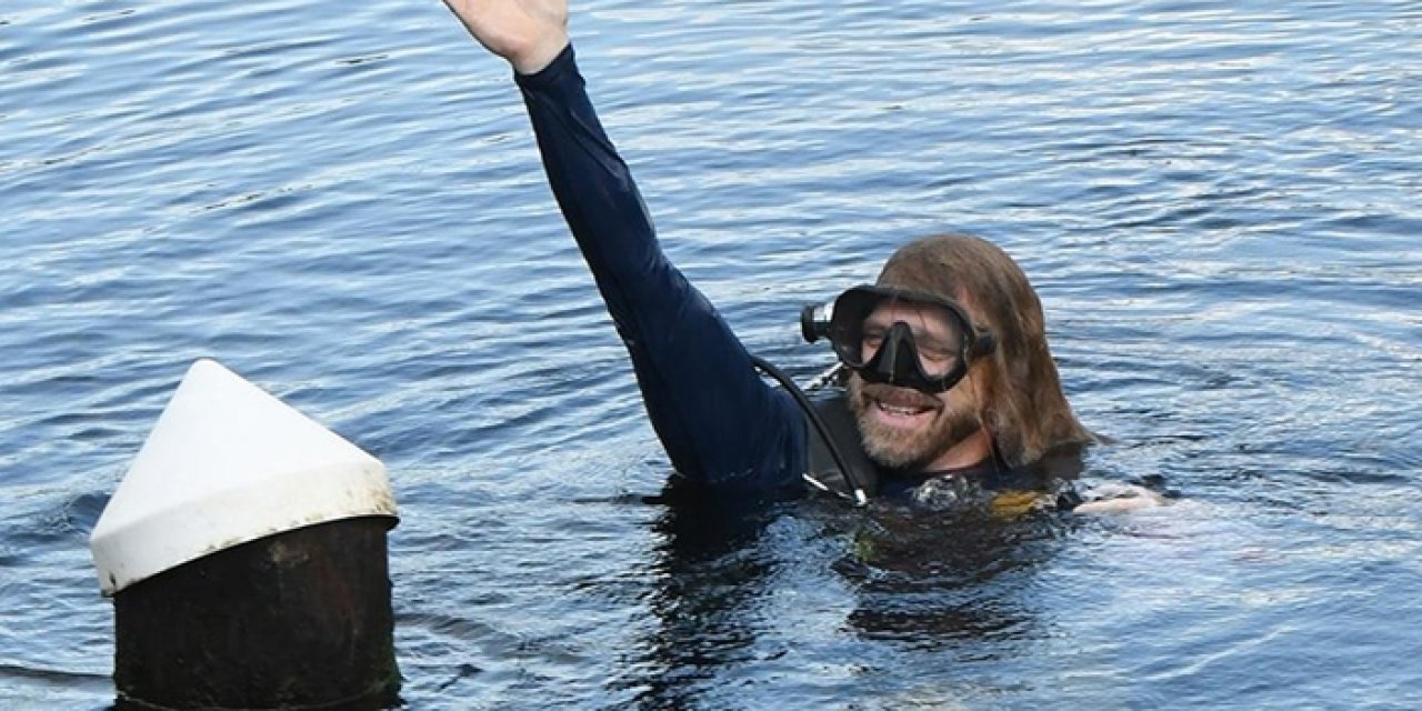 Denizaltında 100 gün kalan bilim insanı yüzeye çıktı