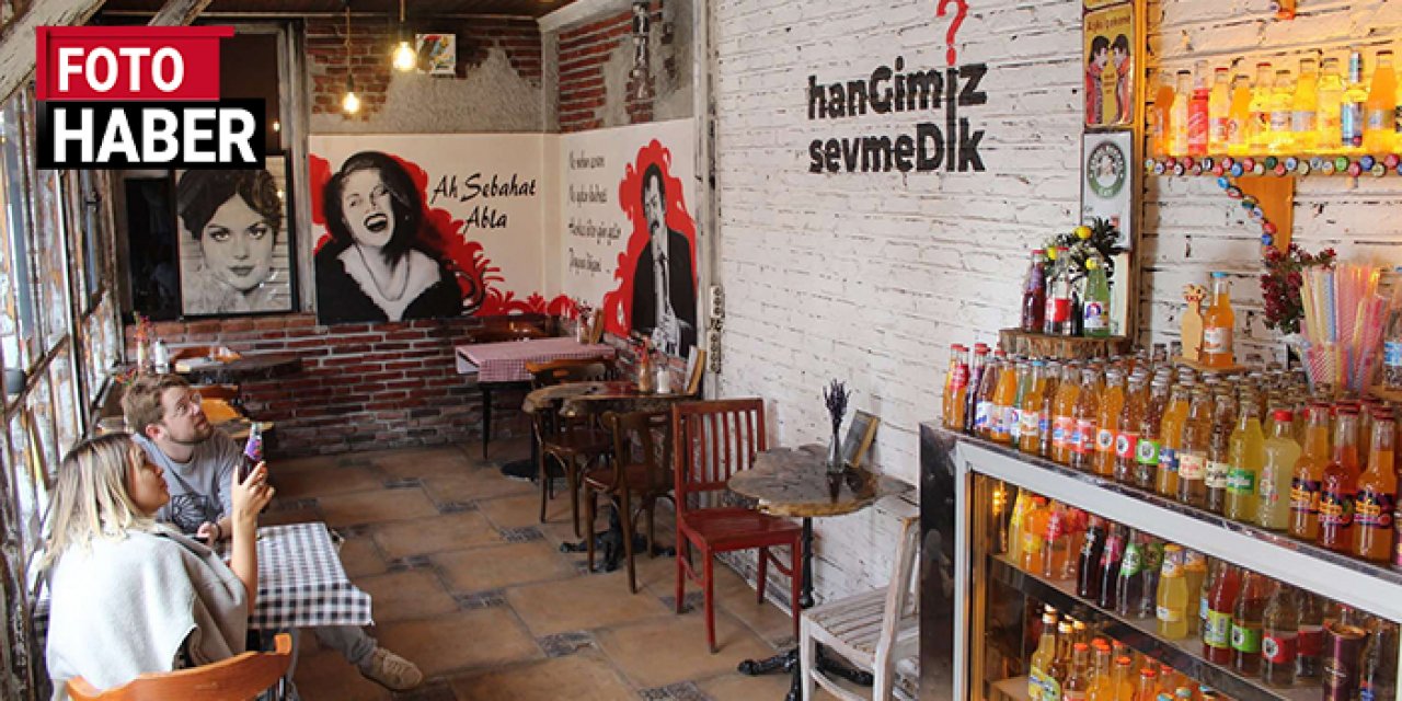 Ankara Kalesi’nde konsept kafe: Hangimiz Sevmedik