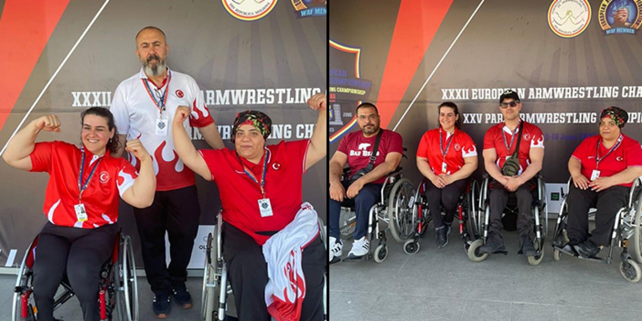 Avrupa Şampiyonası'nda Milli sporcular 11 madalya aldı