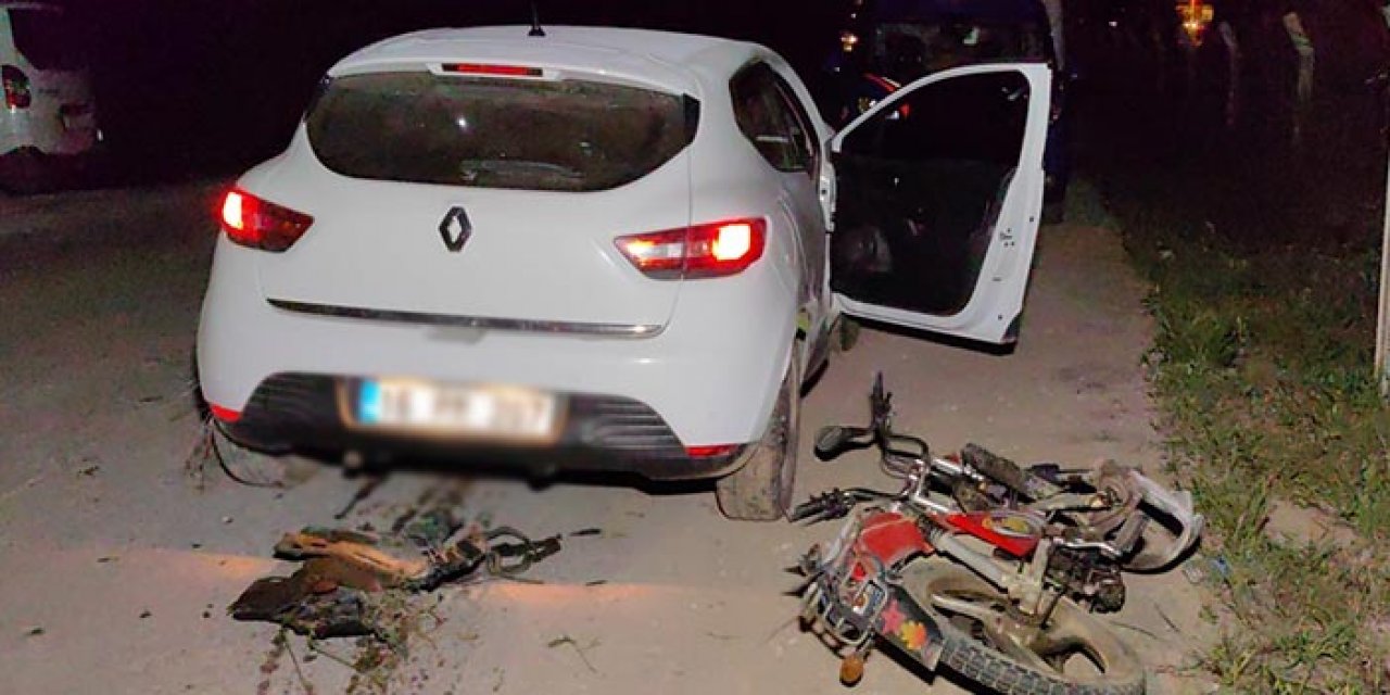 Çarpıp 50 metre sürüklediği motosiklet sürücüsü öldü