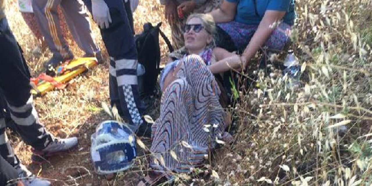 Cayrokopter arızalandı: Ağaçlara çarparak iniş yaptı