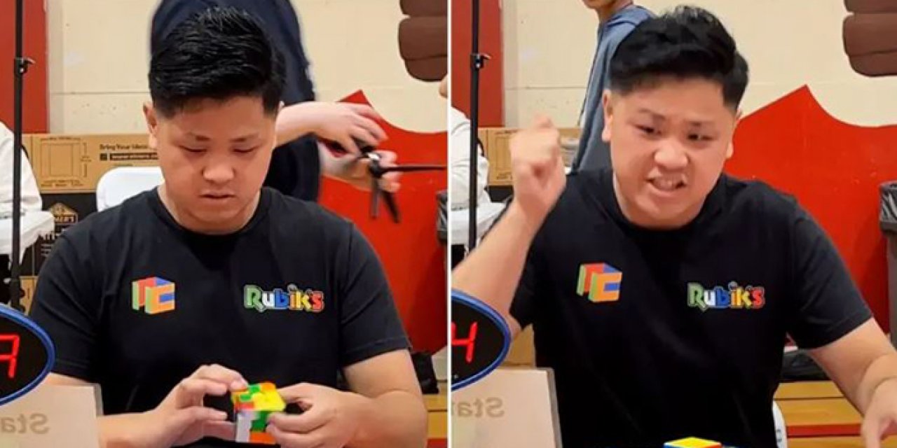 Rubik Küpü'nde yeni rekor: Tarihe geçti
