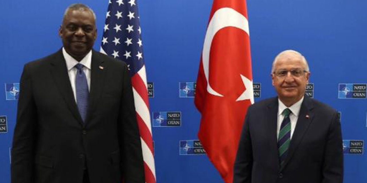 Milli Savunma Bakanı Yaşar Güler  Austin ile görüştü