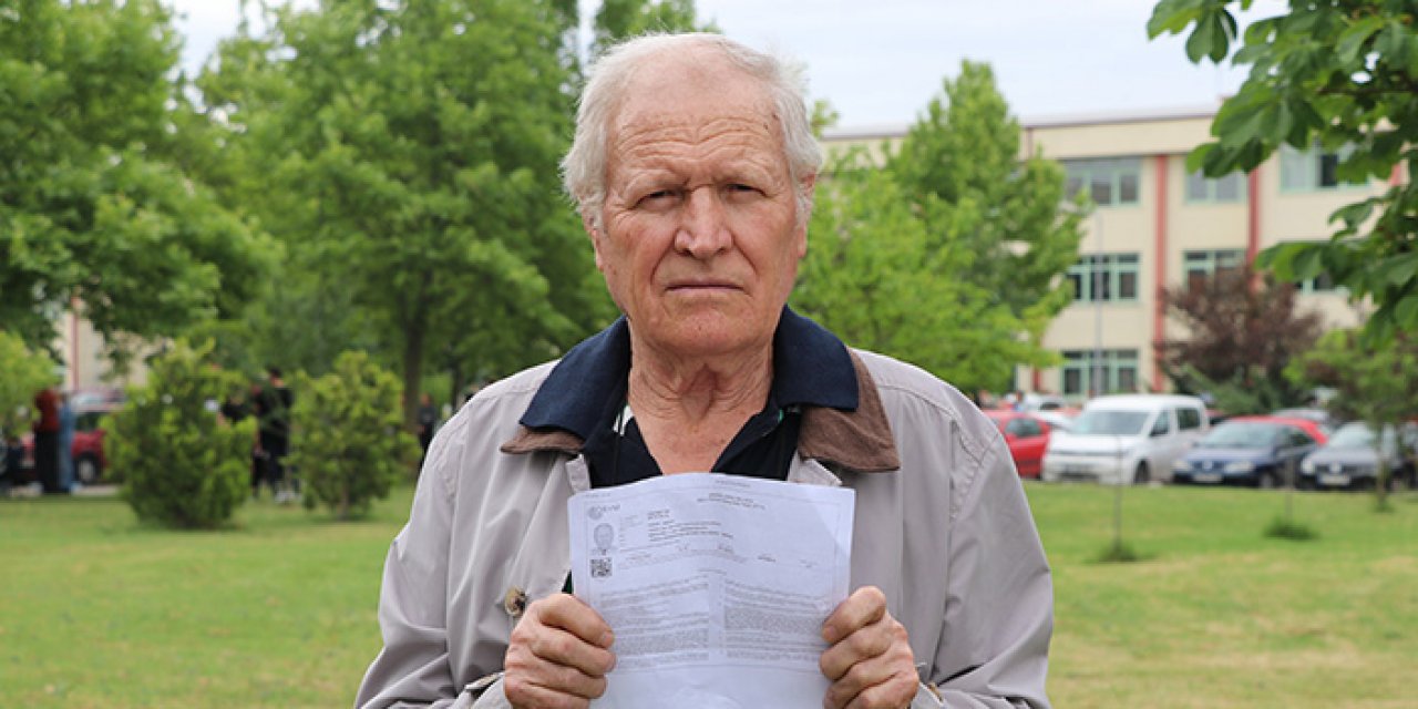 80 yaşında üniversite sınavına girdi