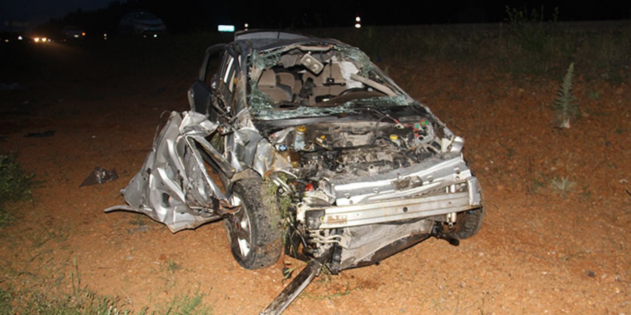 Konya'da feci kaza: 5 kişi yaralandı