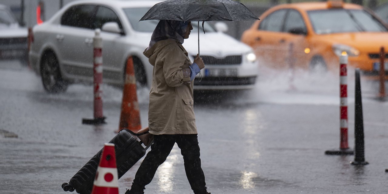 Haftanın ilk gününde başkent yağmura teslim