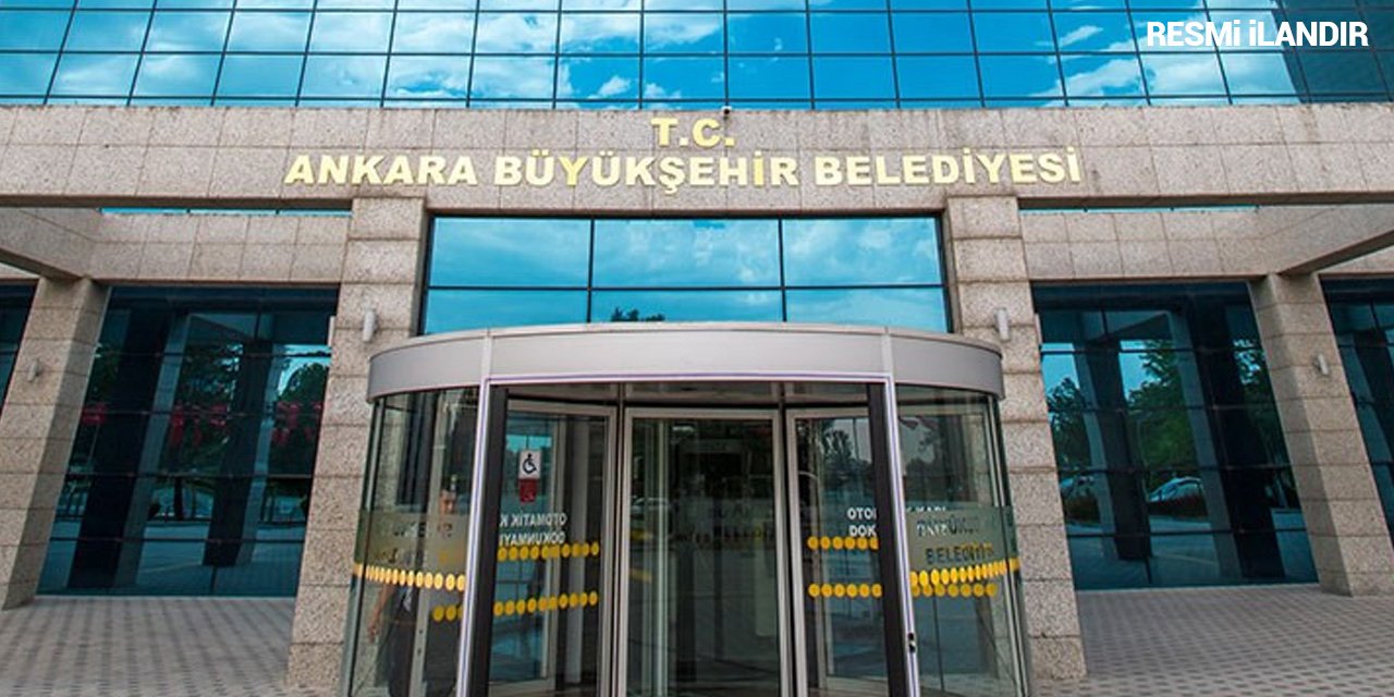 ANKARA BÜYÜKŞEHİR BELEDİYESİ MAKİNA İKMAL BAKIM VE ONARIM DAİRESİ BAŞKANLIĞI İŞ MAKİNELERİ KISMI 330 KALEM YEDEK PARÇA ALIM İŞİ