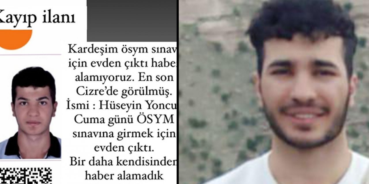 YKS için evden çıkmıştı; 3 gündür haber alınamıyor