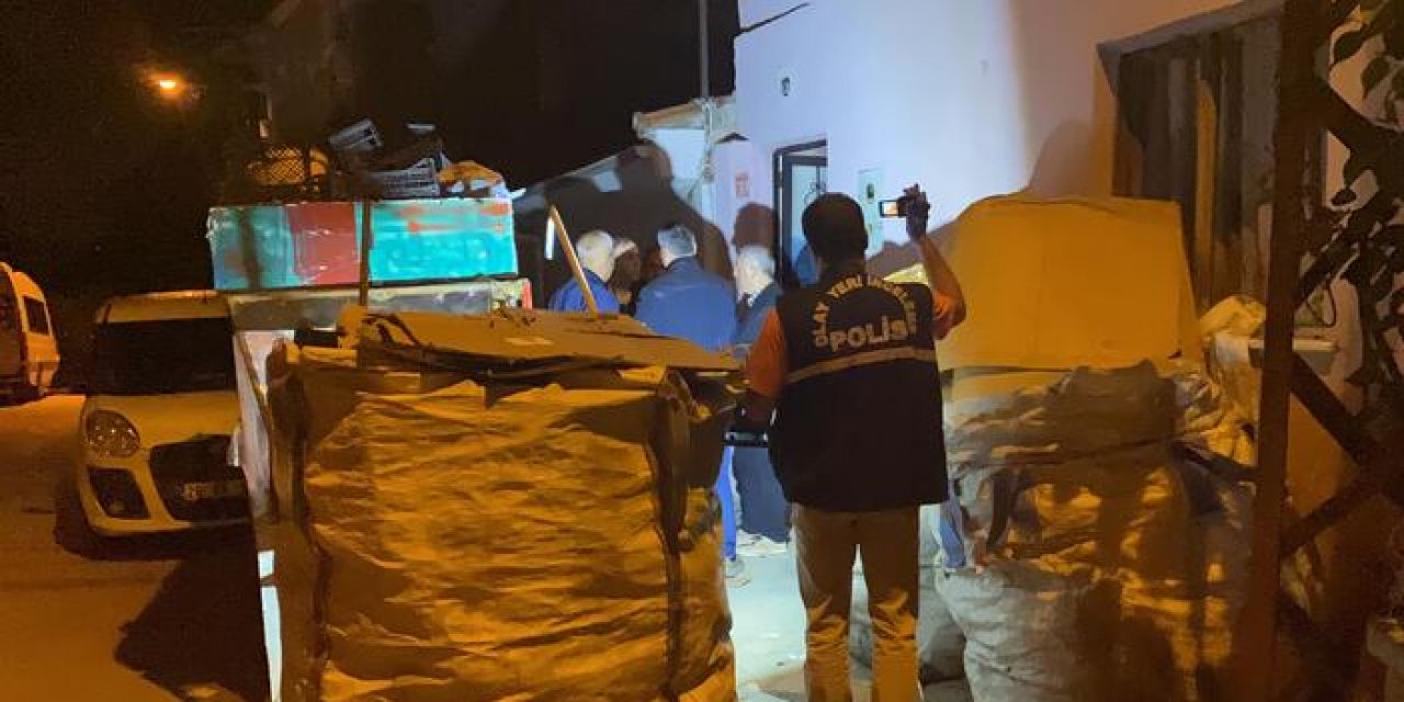 Eskişehir'de taciz şüphelisinin evi taşlandı