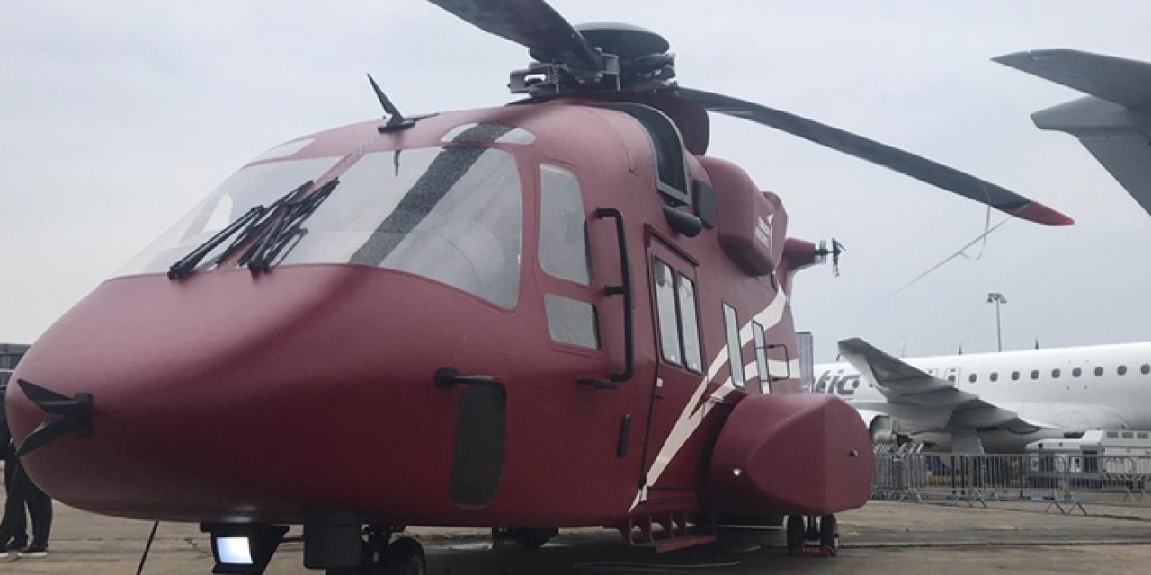 Türkiye'nin yeni helikopteri sergilendi