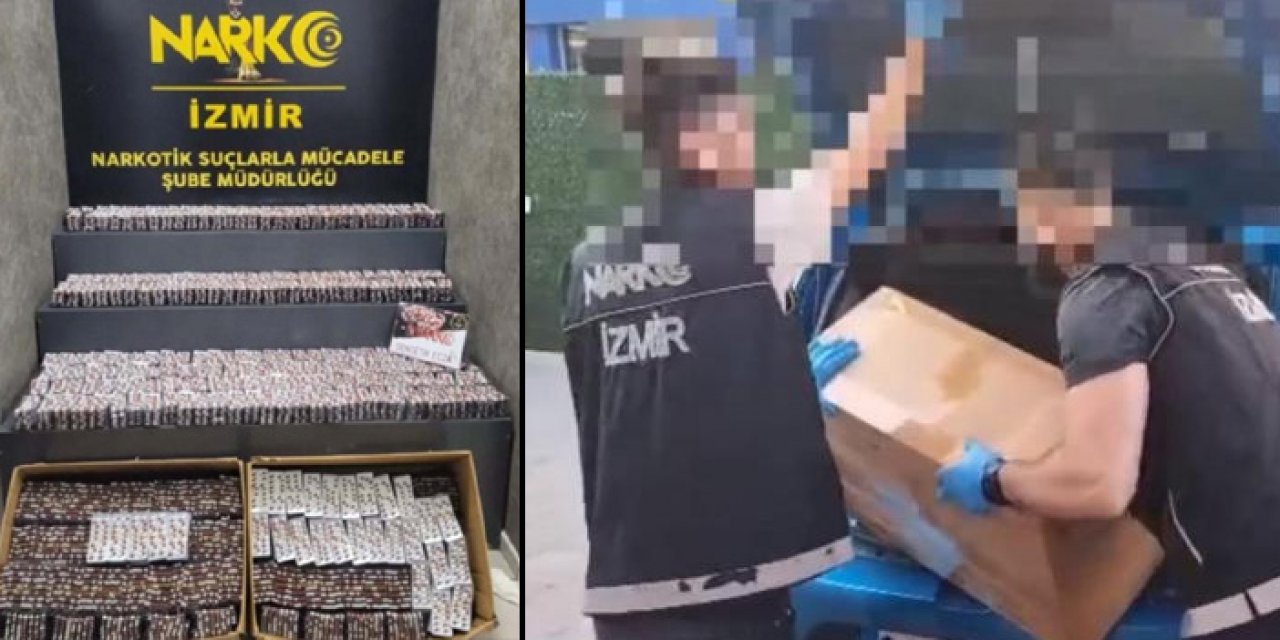 Operasyonda 55 bin 776 sentetik ecza ele geçirildi