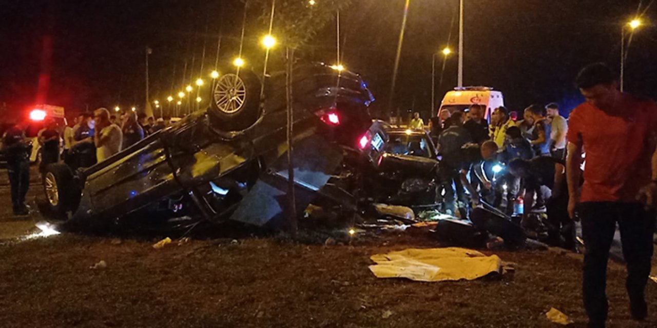 Siirt'te feci kaza: 1 ölü 4 yaralı