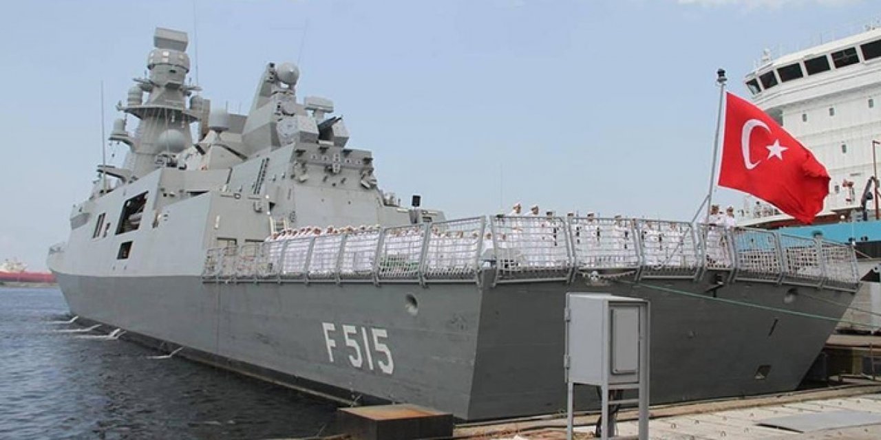 İstanbul Fırkateyni ilk seyrinde