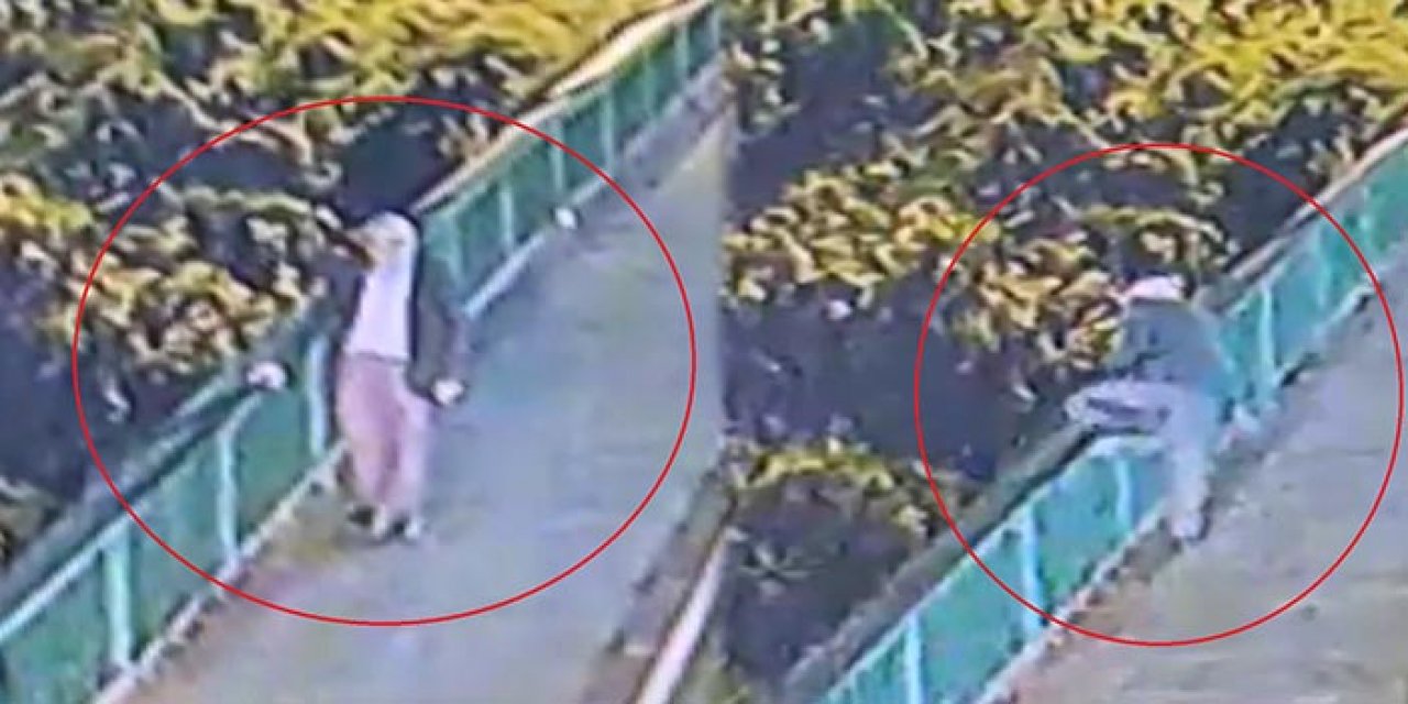 Bursa’da intihar kameralara yansıdı