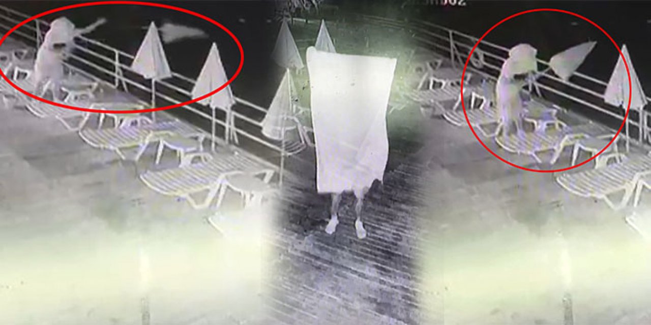 Yüzünü gizleyip dans ederek çevreye zarar verdi