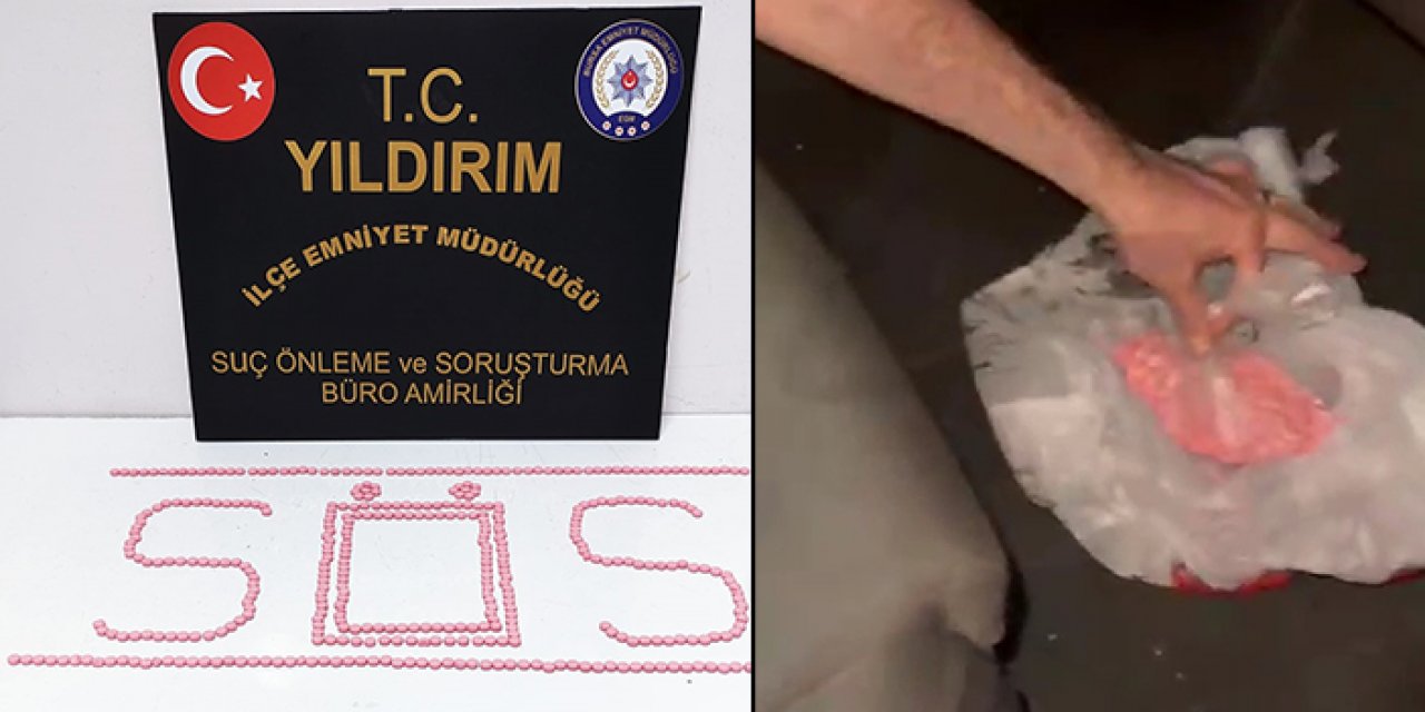 Otomobilden 400 uyuşturucu hap çıktı: 3 gözaltı