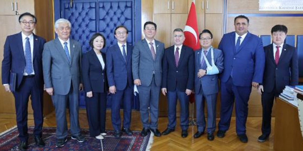 Kore Ulusal Meclisi AK Parti'li Güler'i ziyaret etti