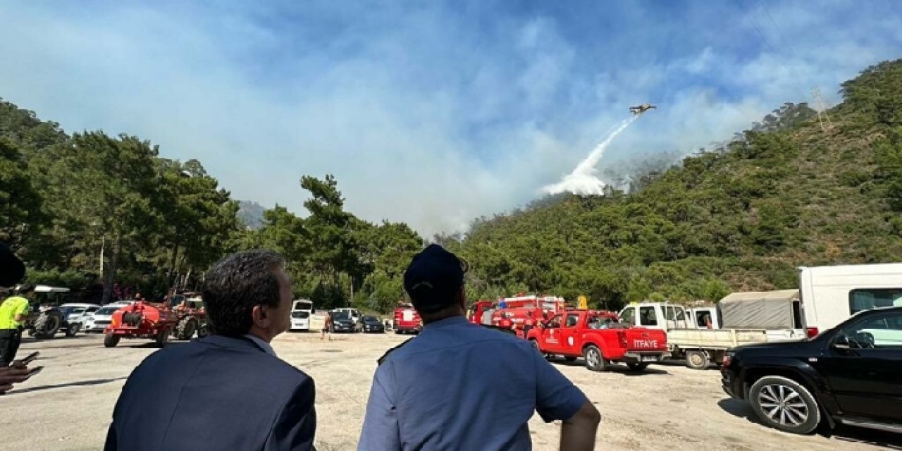 Marmaris'teki orman yangının çıkış nedeni belli oldu: Erkek cesedi bulundu