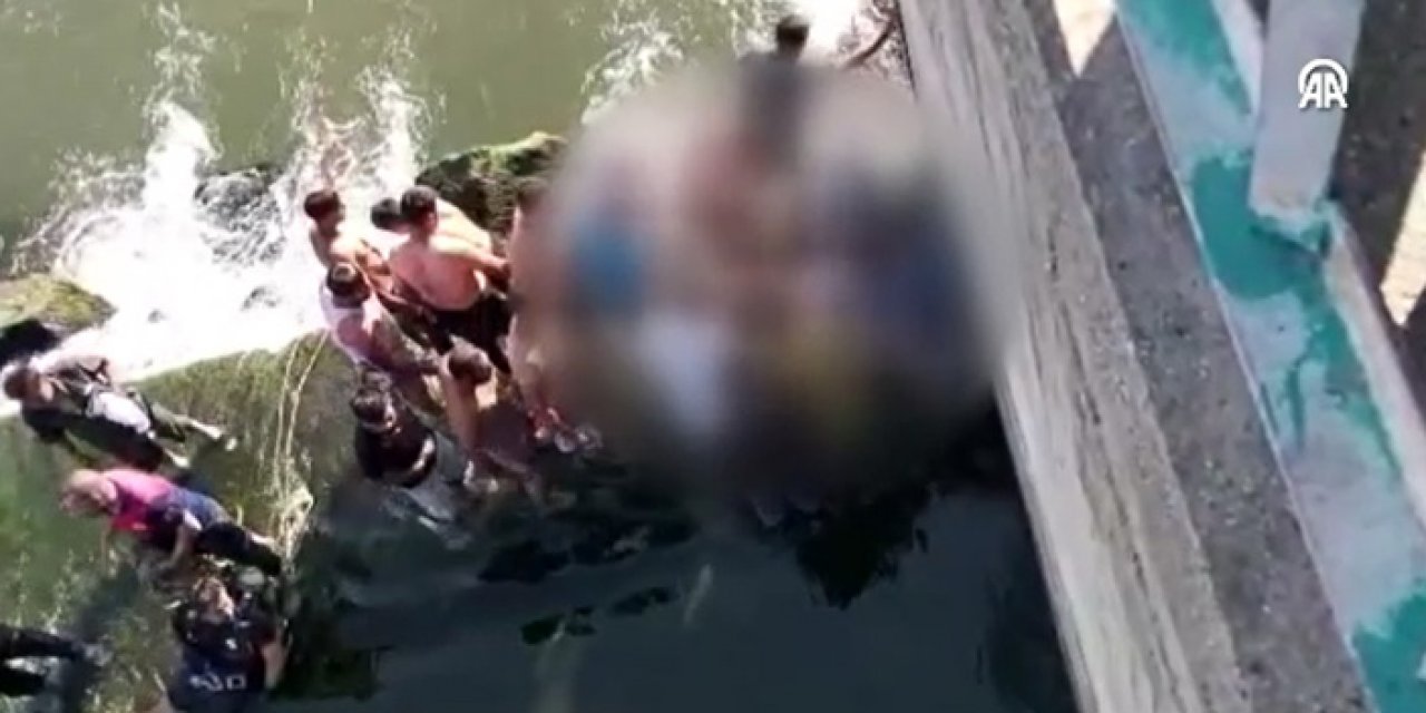 Serinlemek için kanala girdi: Boğularak can verdi