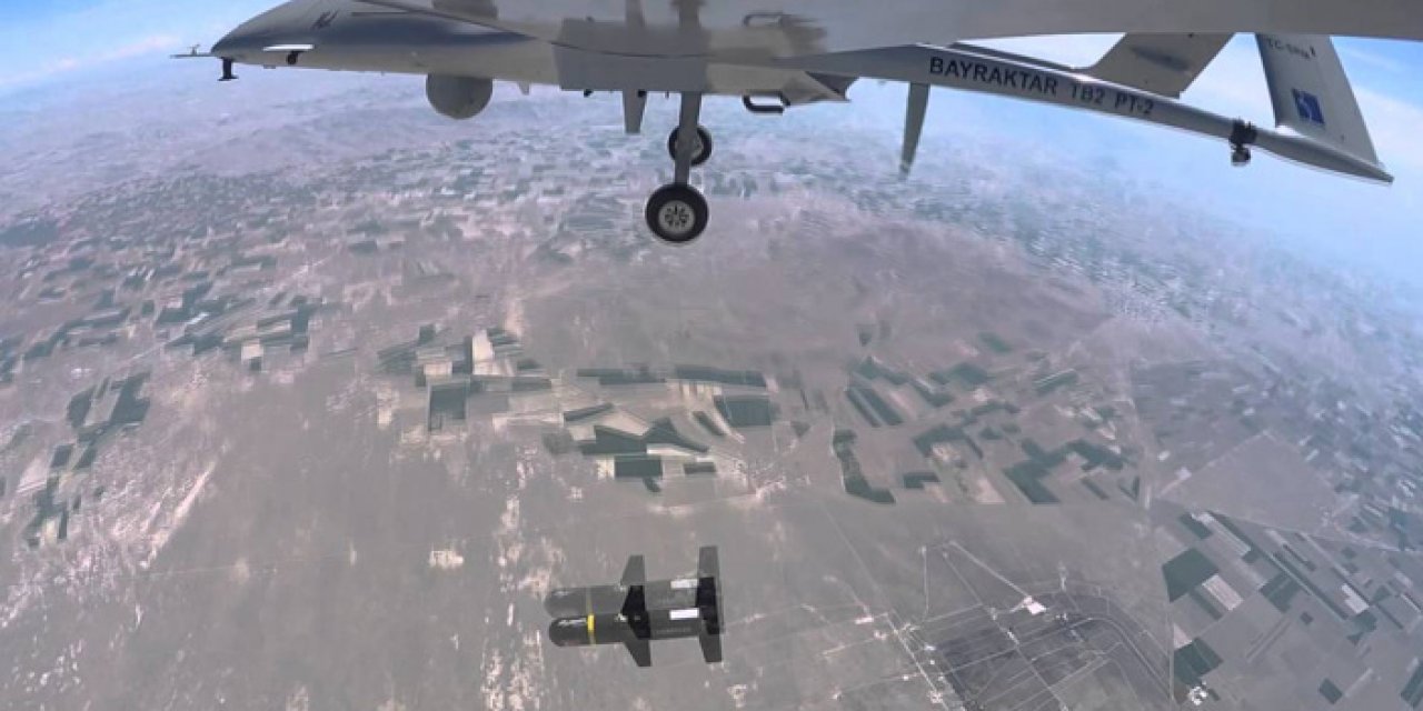 Bayraktar TB2 SİHA atış testinde kendini kanıtladı