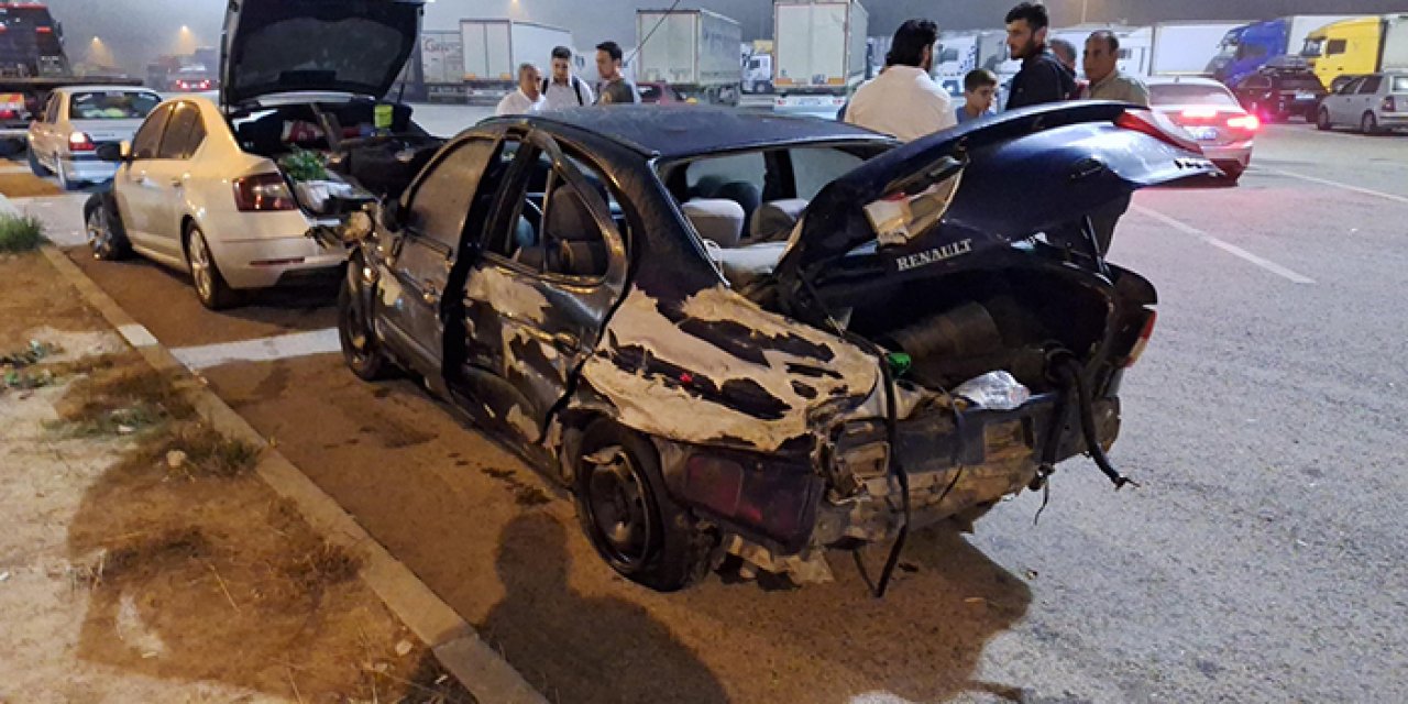 Kuzey Marmara Otoyolu’nda kaza: 5 yaralı