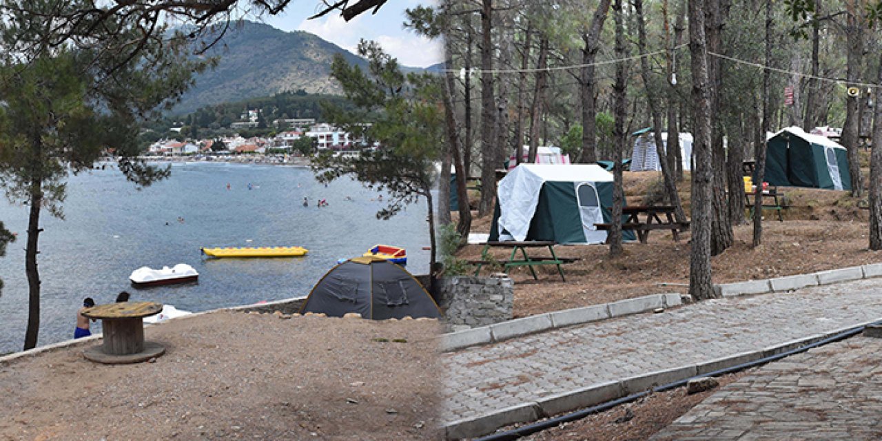 Kurban Bayramı öncesinde düşük bütçeli tatil isteyenler karavan ve çadır tatiline yöneldi