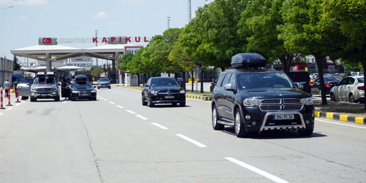 Gurbetçiler tatil için Türkiye'ye geliyor