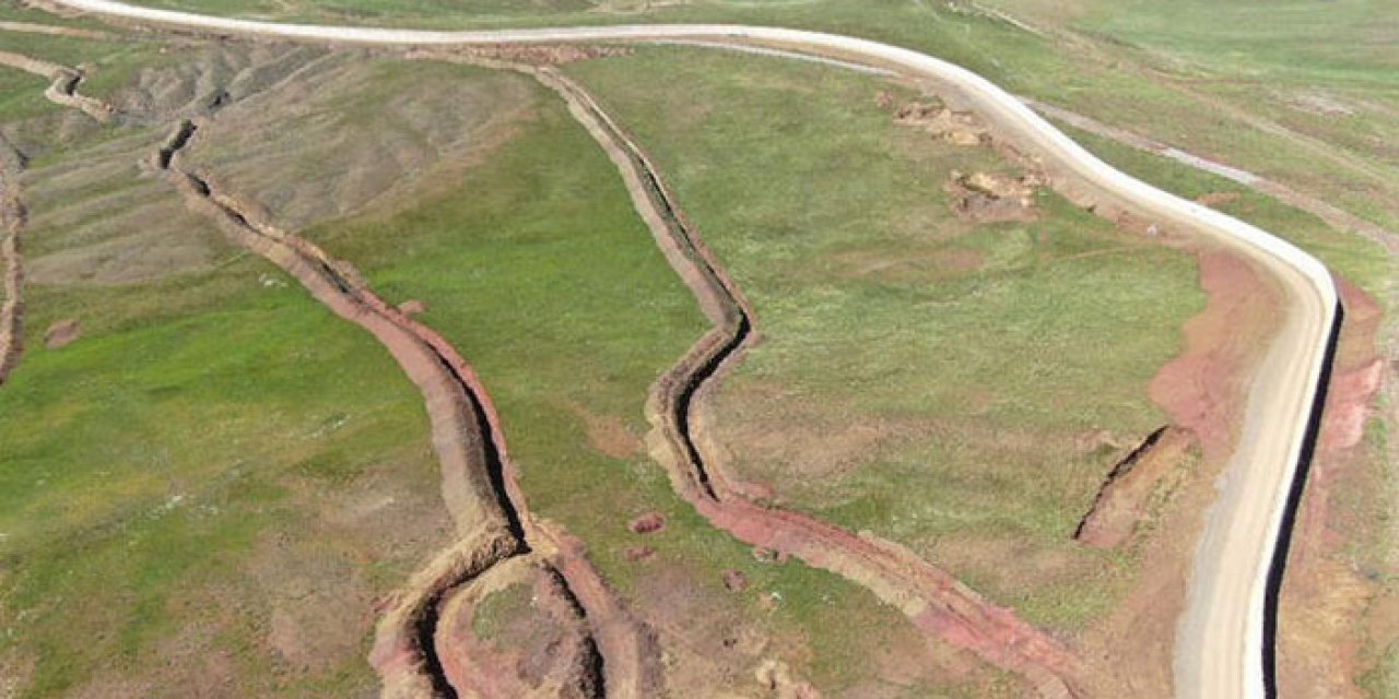 Kaçakçılar için sınıra duvar örüldü