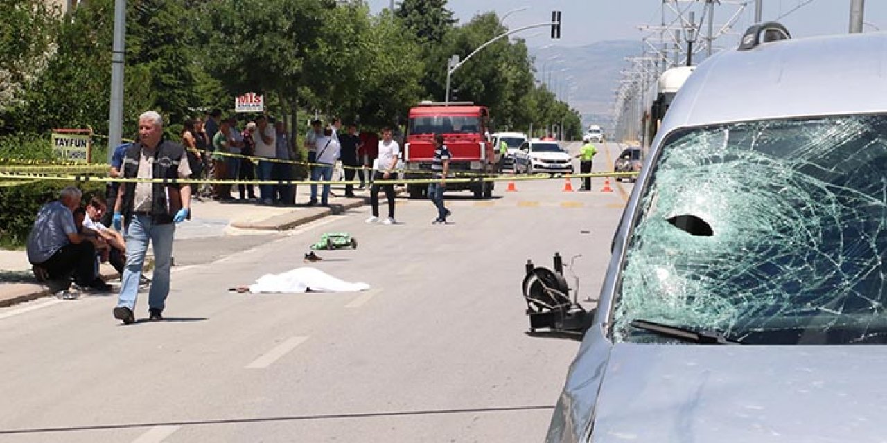 Eskişehir’de hafif ticari aracın çarptığı adam öldü
